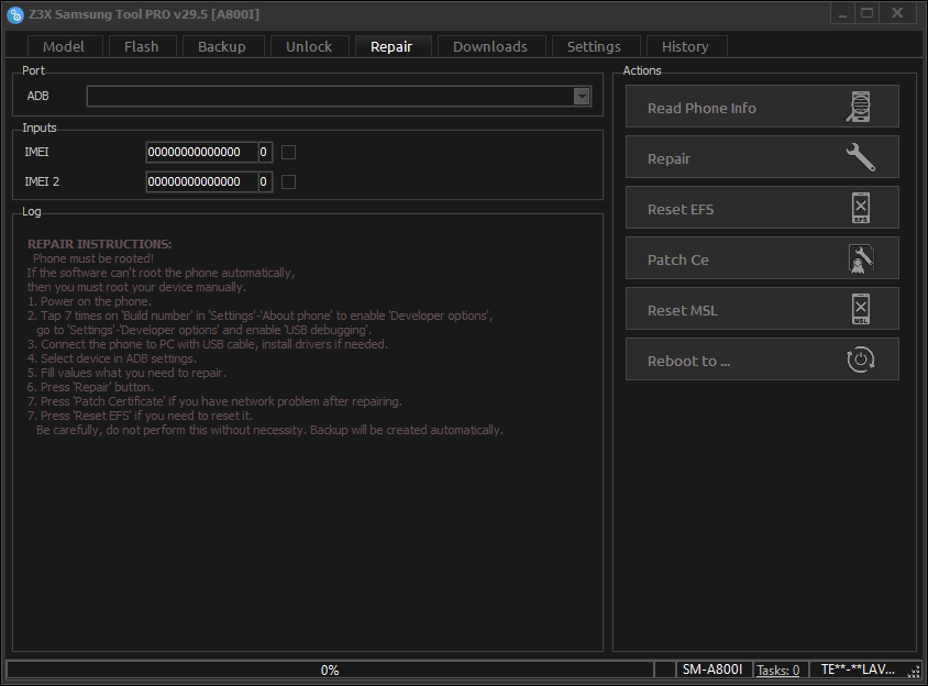 Z3X Samsung Tool Pro Crack