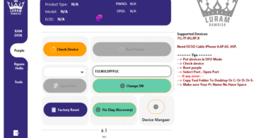 LURam Tool v6.1 Passcode Disable Ramdisk iOS16 Windows Tool