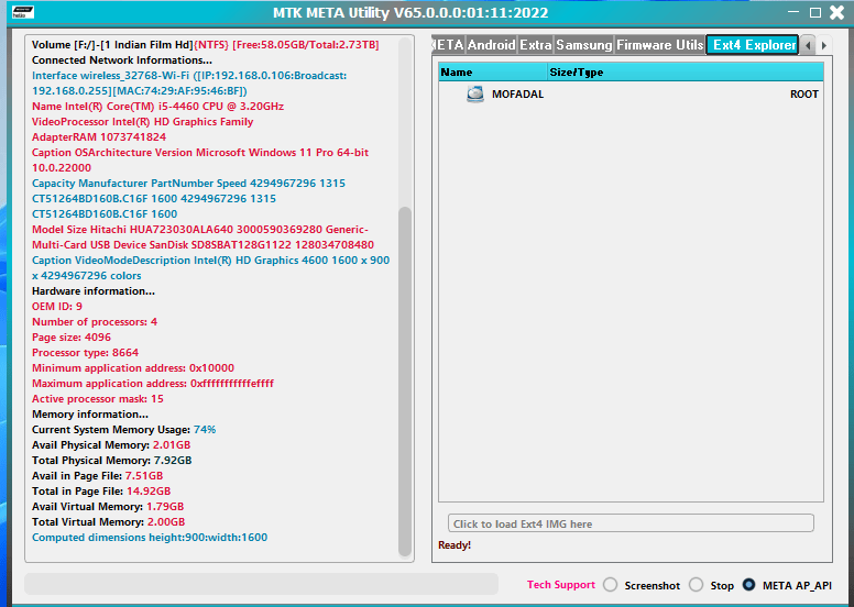 MTK META Utility V65