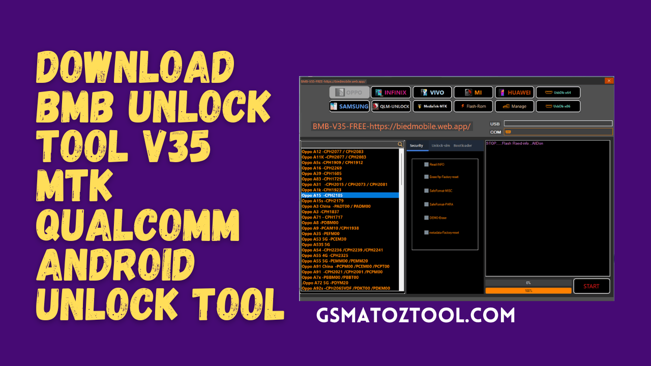 Download BMB Unlock Tool V35 Latest Version Free Tool