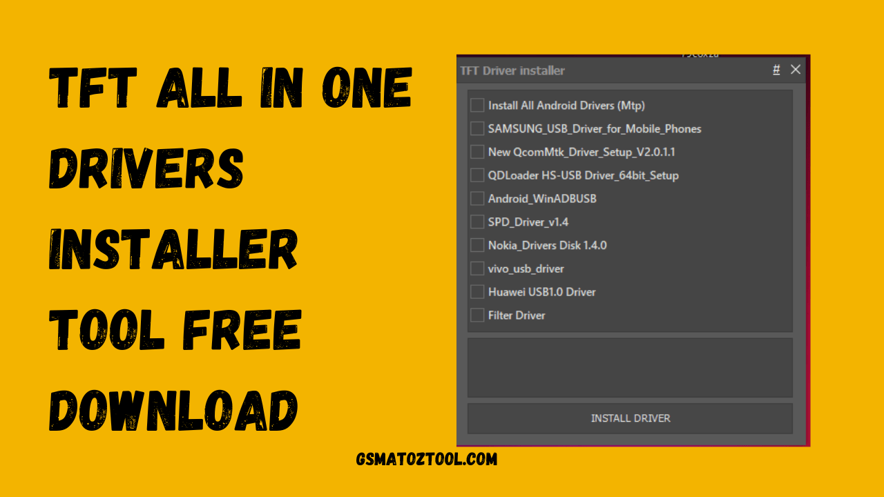 Tft drivers installer v2 tool download Tft drivers installer v2 tool download