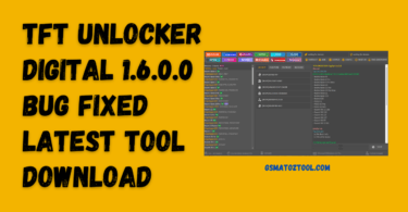 Download TFT UNLOCKER Digital 1.6.0.0 Bug Fixed Latest Tool