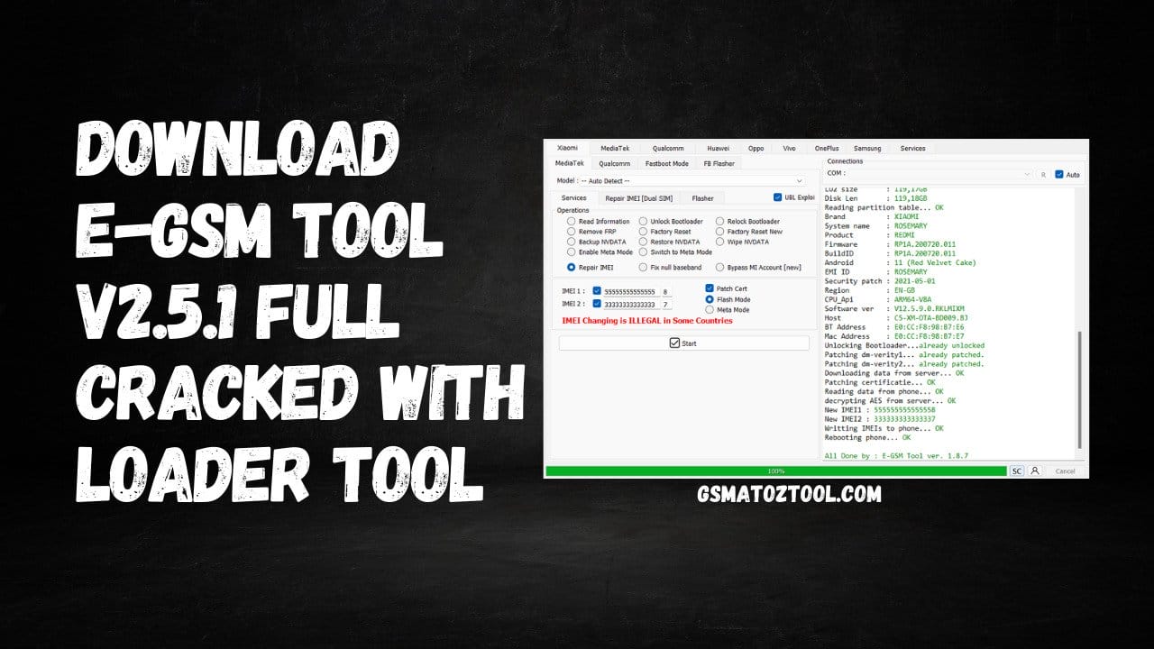 E Gsm Tool V2.5.1 Full Free No Need To Login Free Licence Tool