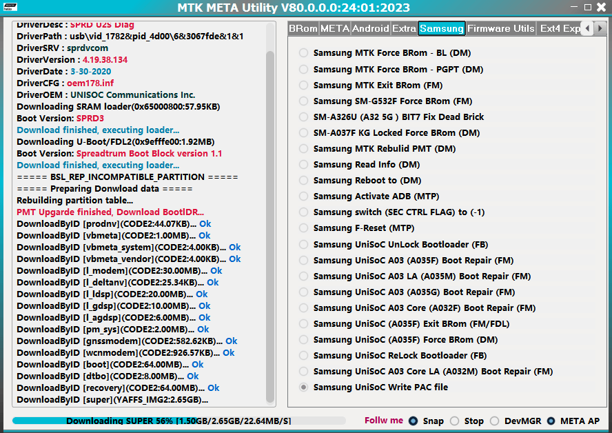 MTK Auth Bypass Tool V80 (MTK Meta Mode Utility) Download