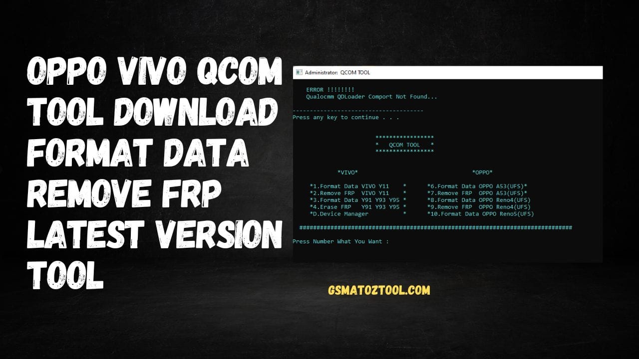 Oppo vivo qcom tool download latest version tool download Oppo vivo qcom tool download latest version tool download