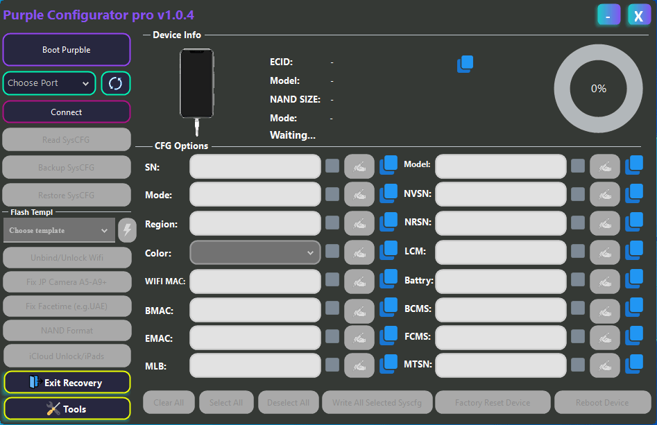 Purple configurator pro for iphone ipad models windows tool download Purple configurator pro for iphone ipad models windows tool download