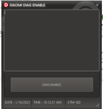 Xiaomi Diag Enable Tool