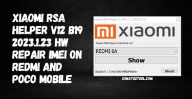 Xiaomi RSA Helper Redmi IMEI Repair Tool