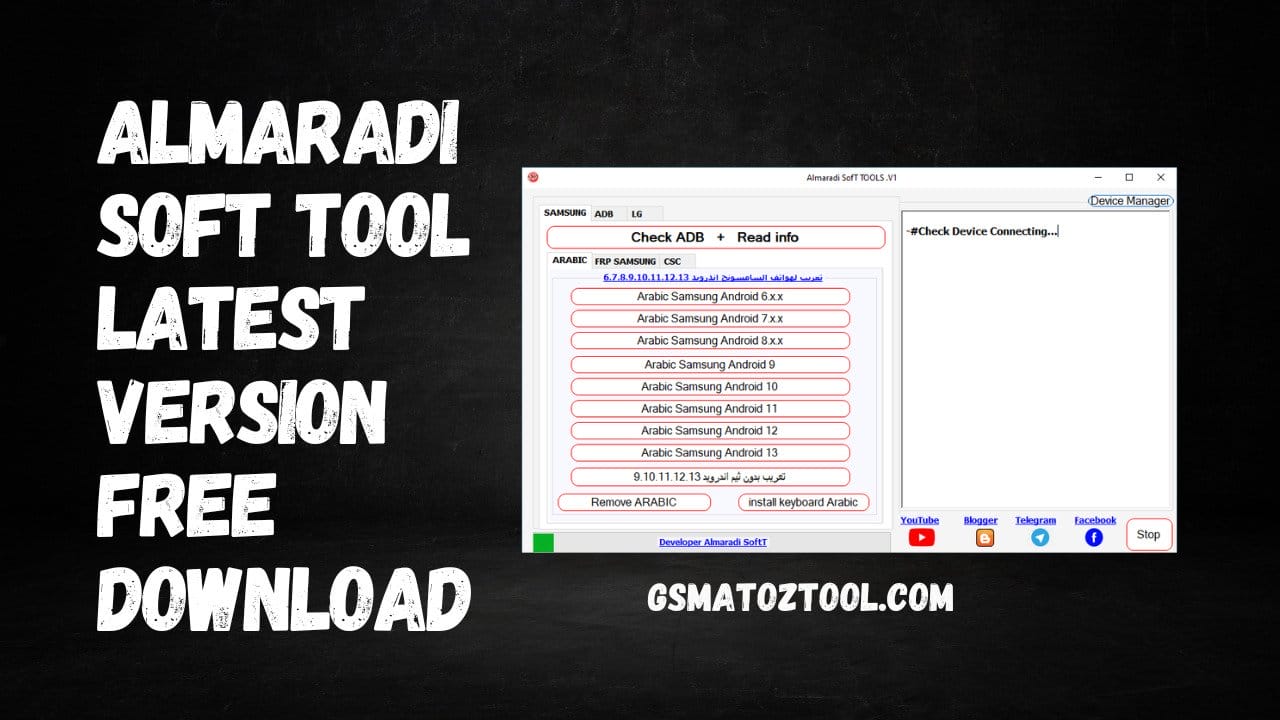 Almaradi Soft Tool V1 Download Latest version Free Tool Almaradi Soft Tool V1 Download Latest version Free Tool