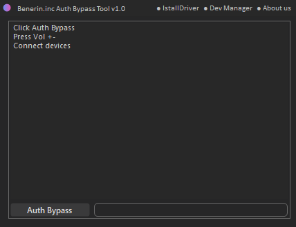 Benerin.inc Auth Bypass MediaTek Tool