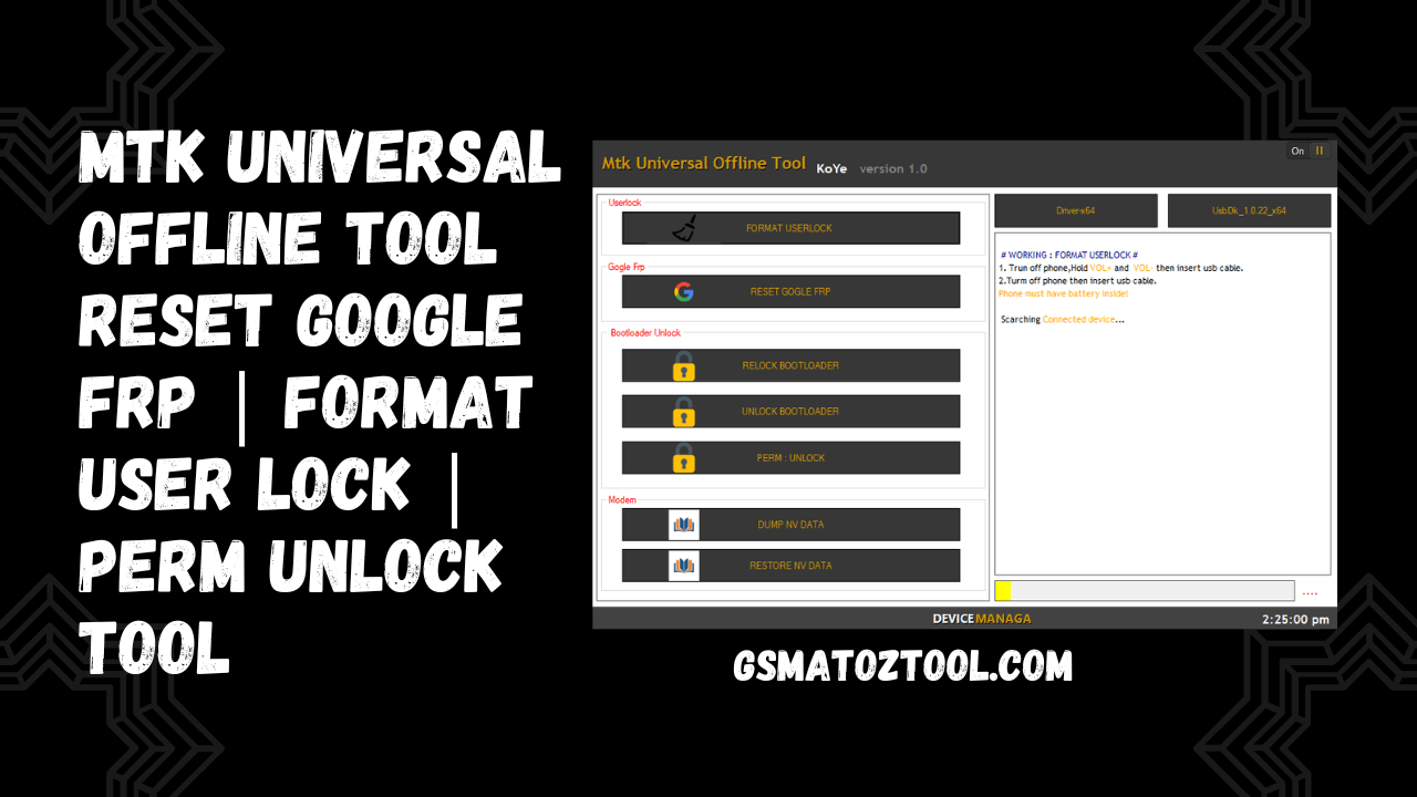 Mtk universal offline tool v1 latest free tool download Mtk universal offline tool v1 latest free tool download