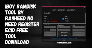 iBoy Ramdisk Tool iOS 15 16 Bypass Unlimited Free iCloud Unlock Windows Tool