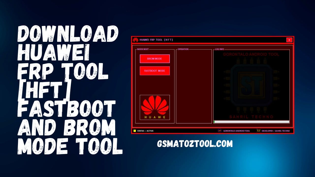 Huawei FRP Tool V1.0 2023 FRP Bypass One Click Tool Download