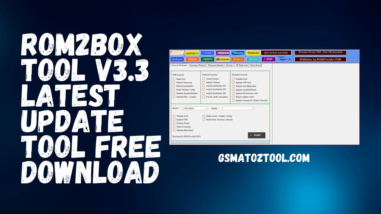 ROM2Box V3.3 Latest Version Tool Download