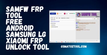 Samfw frp tool v4. 2 free android samsung lg xiaomi frp unlock tool