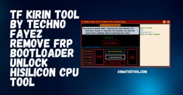 Tf kirin tool for huawei cpu by techno fayez remove frp bootloader unlock tool