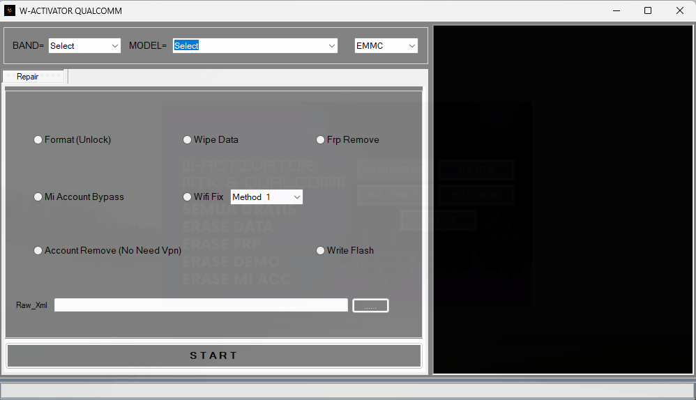 W-activator mtk & qualcomm tool for windows tool download W-activator mtk & qualcomm tool for windows tool download
