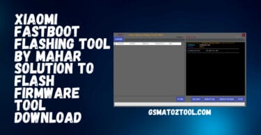 Xiaomi fastboot flashing tool by mahar