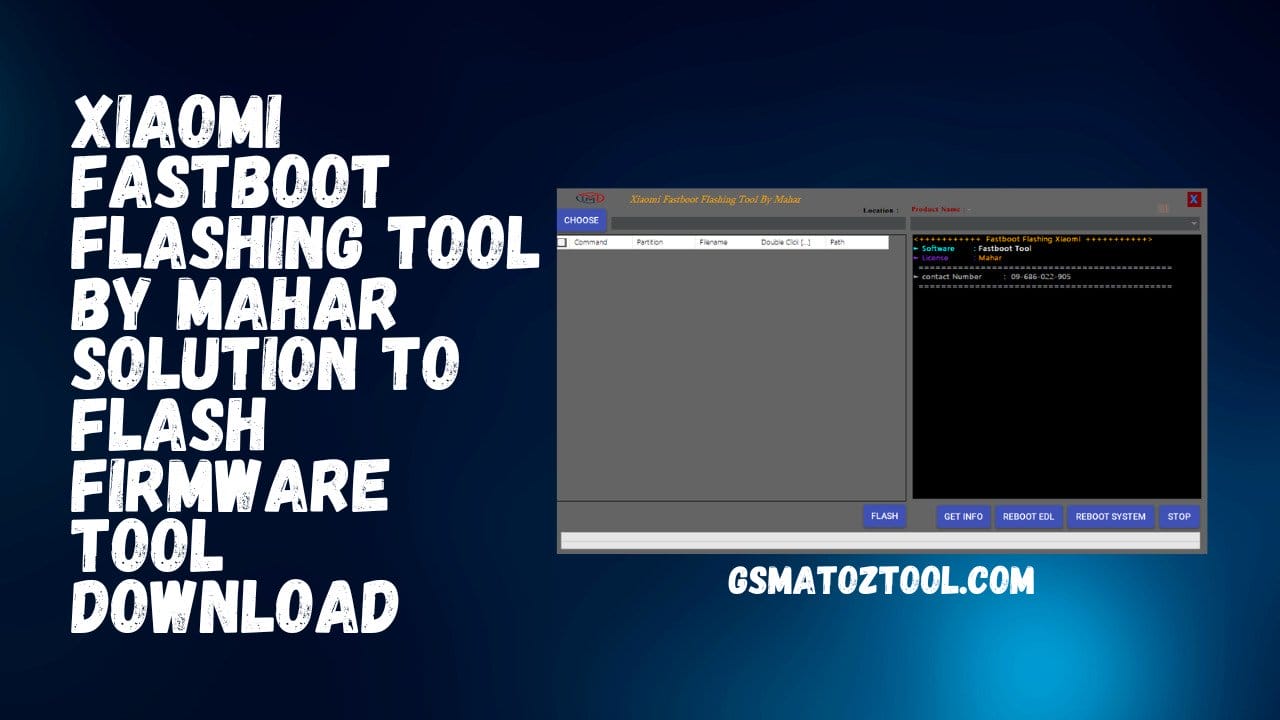 Xiaomi Fastboot Flashing Tool By Mahar