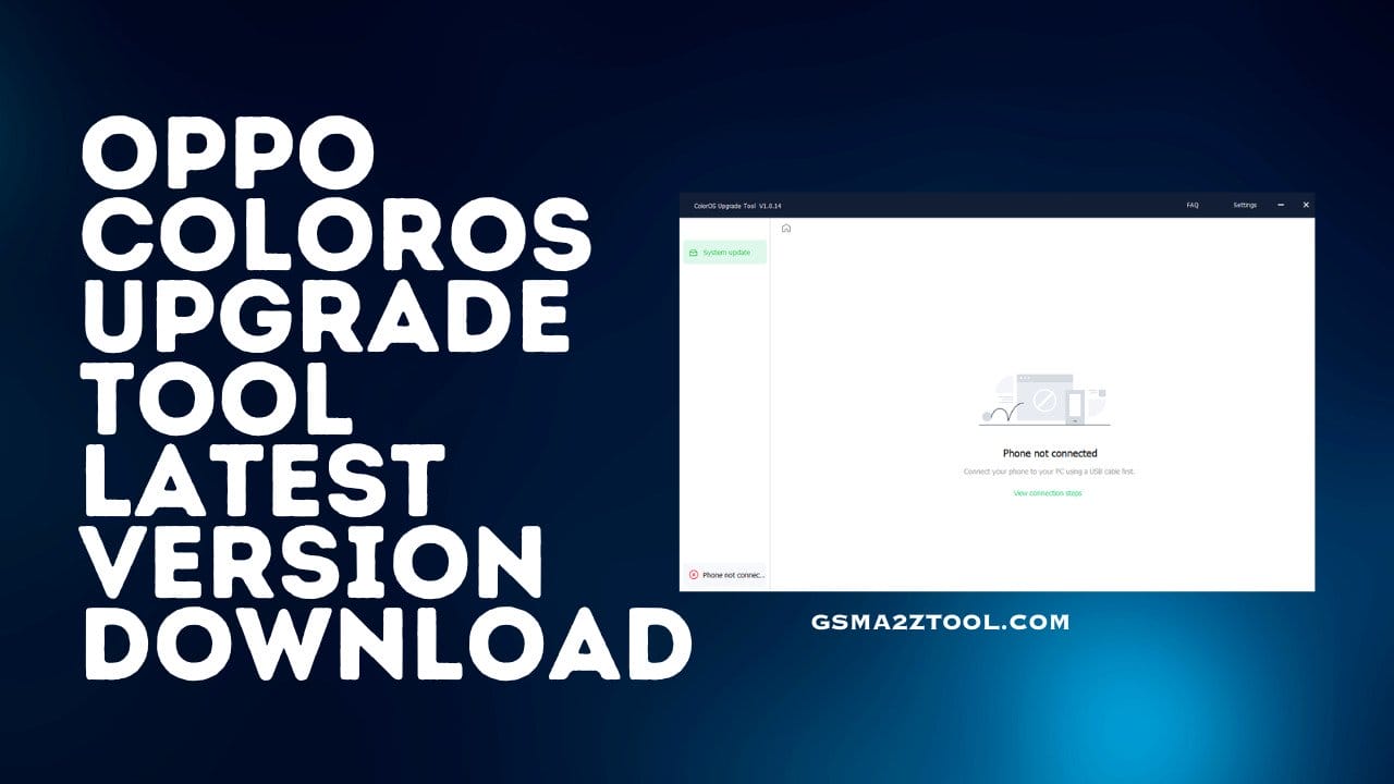 Oppo ColorOS Upgrade Tool For Windows Download Oppo ColorOS Upgrade Tool For Windows Download