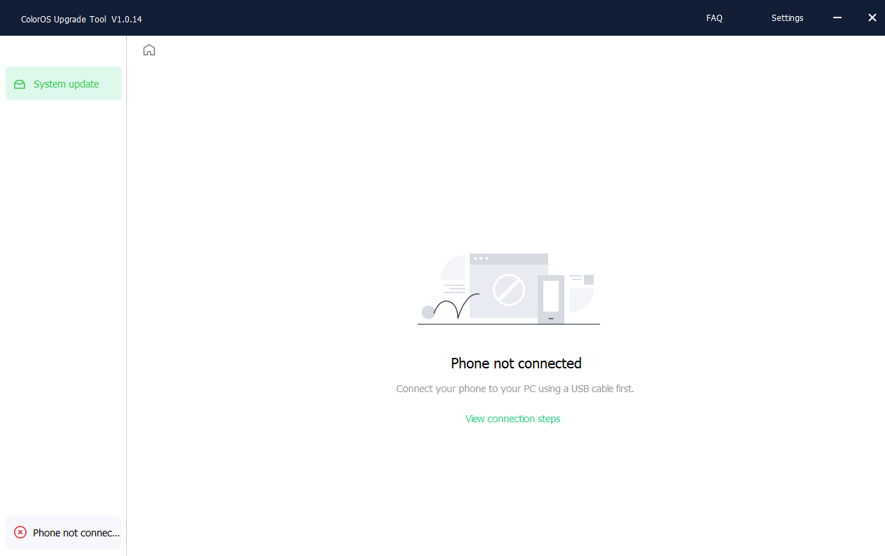 OPPO ColorOS Upgrade Tool OPPO ColorOS Upgrade Tool