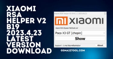 Xiaomi rsa helper v2 b19 latest free tool download