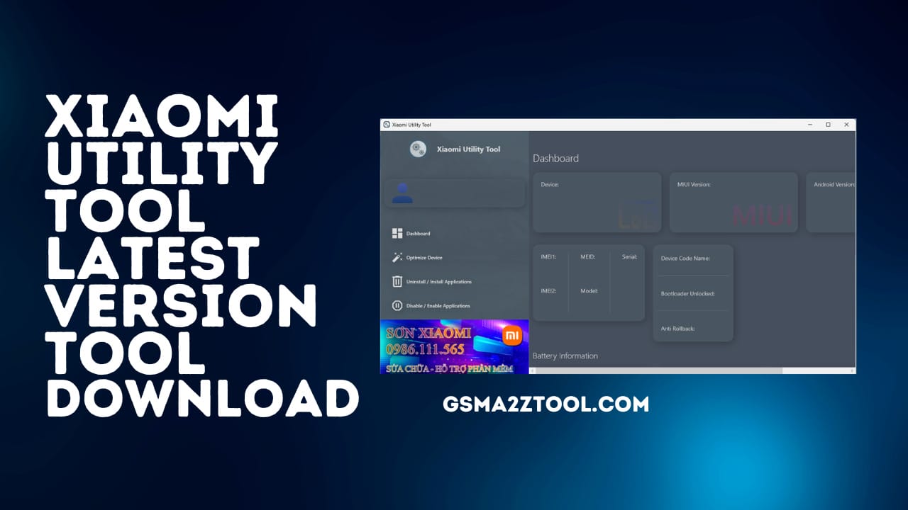 Xiaomi utility tool latest version tool download Xiaomi utility tool latest version tool download