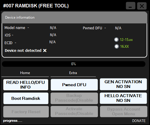 #007 Ramdisk Free Tool