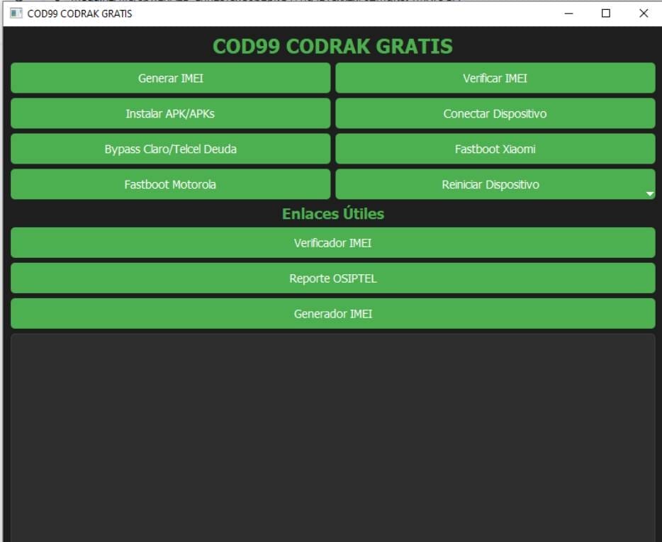 Cod99 codrak gratis tool