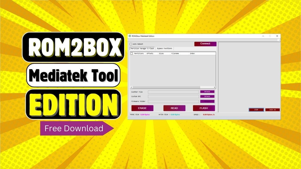 Rom2box mediatek tool