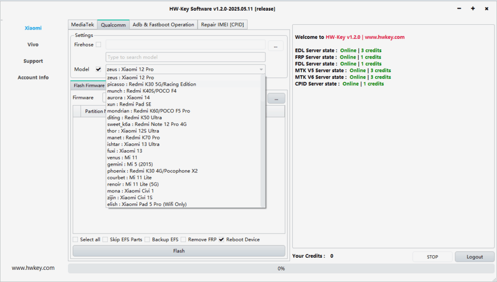 HW-Key Software Tool